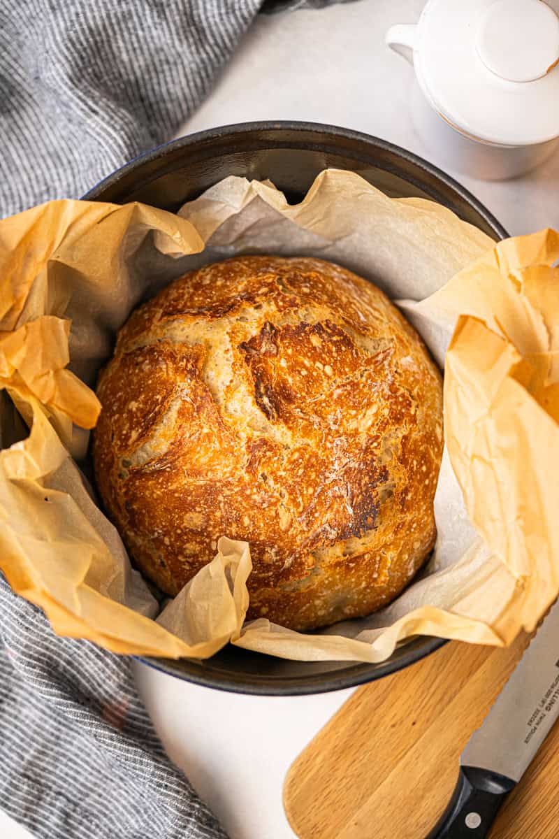 Easy No-Knead Artisan Bread: Bakery-Style Loaves at Home