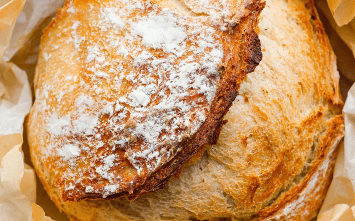Foolproof 4-Ingredient Artisan Bread: Easy Homemade Loaf